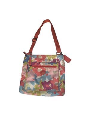 Women's Coach Floral Crossbody Bag One Size Multicolor Orange